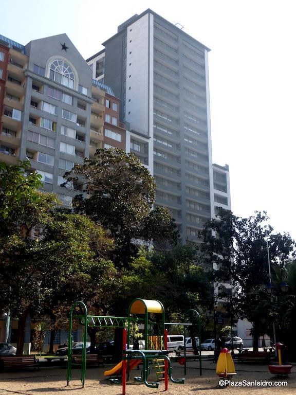 Appartamento Plaza San Isidro Santiago del Cile Esterno foto